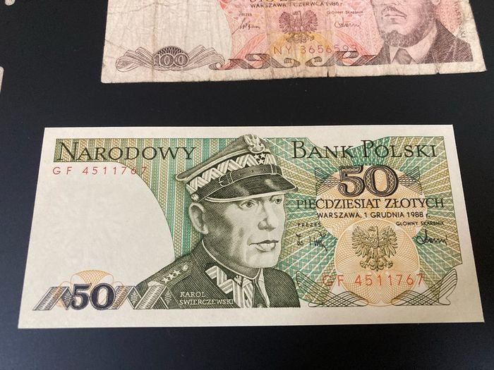Poland banknotes lot of 6