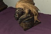 Carved African Trinket Box