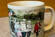 Vintage Clark's Mile End Spool Cotton Ceramic Mug