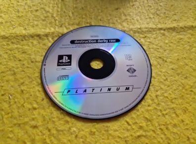 Destruction Derby Raw PlayStation1 Ps1 PlayStation2 Ps2 Games Original
