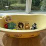 Baby High Chair, Baby Bath Tub and soft toys Image 3