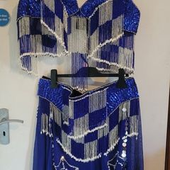 belly dancing costumes in great condition, custom made for a show.