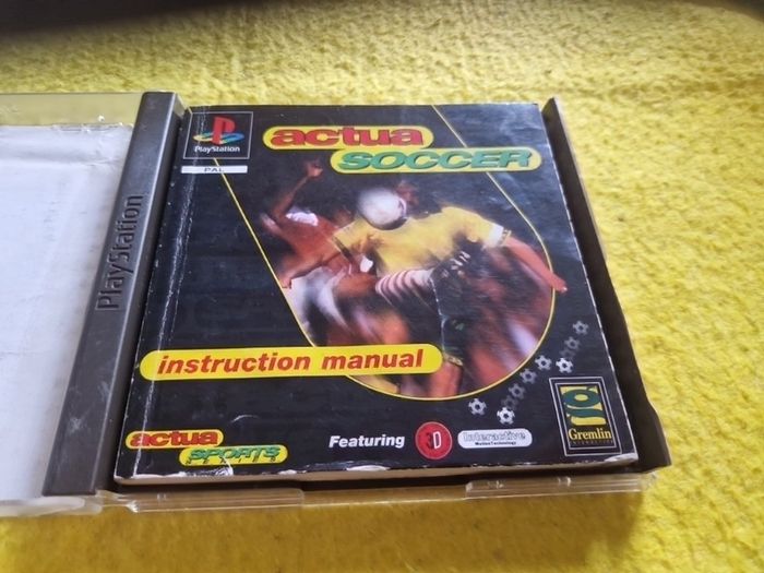 Actua Soccer PlayStation1 Ps1 PlayStation2 Ps2 games Original