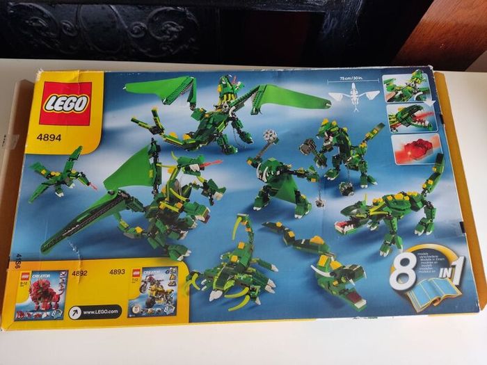 LEGO 4894 - Mythical Creatures - Creator Set - 588 PCS - New Open Box