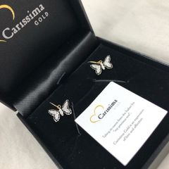 Carisimmia Gold Women's 9 Carat Gold earrings NEW