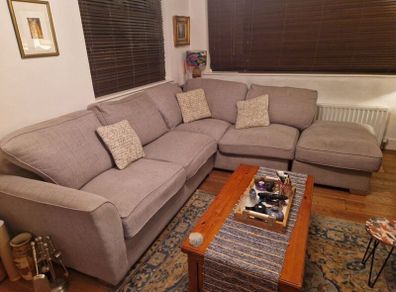 Grey L Shaped Couch