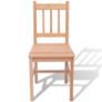 Seven Piece Dining Set Pinewood Image 7