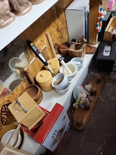 Pestle and mortar hardwood