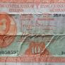 1945 ten shillings Image 3