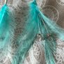Beads jewellery making crafts earrings feathers studs Image 3