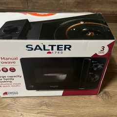 Salter Kurt 20l microwave - like new