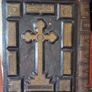 Embossed Leather Catholic Douay Bible Binding Image 2