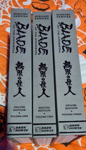 Blade Manga Volumes 1 - 3