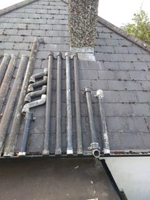 Antique Aluminium Guttering
