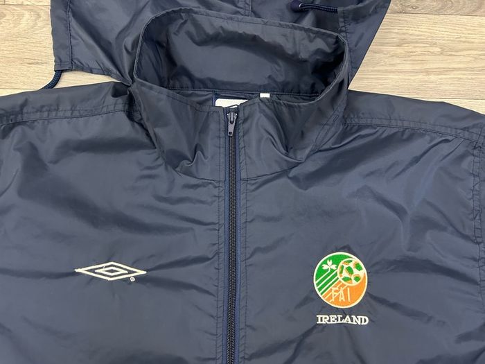 Vintage 90s Umbro Ireland Nylon Jacket Mens M/L