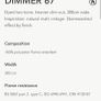 De Ploeg DIMMER 67 Premium Dutch Curtain Fabric in Gold / Bronze 300cm Wide Image 4