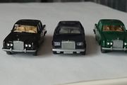 3 Rolls Royce model cars