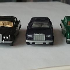 3 Rolls Royce model cars