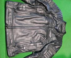 Harley-Davidson Men's 120th Anniversary Amalgam Triple Vent System Leather Riding Jacket