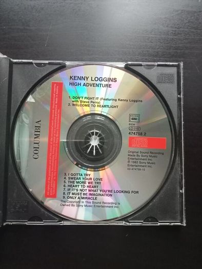 Kenny Loggins - High Adventure CD