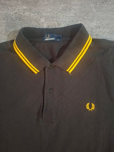 Fred Perry Twin Tipped Polo Shirt Men's Size XL