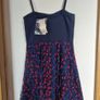Orsay dress navy with blue and red/pink s. 38/10 Image 9