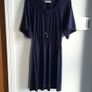 Oasis plain navy dress - XS Image 4