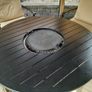 Patio set with fire pit and Grill Image 4