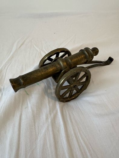 Antique/vintage Brass Cannon