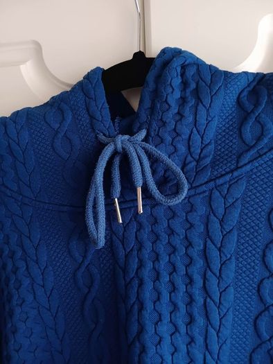 Royal blue long-sleeve Hoodie