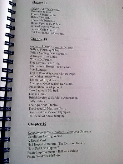 Typescript of a book on Castletown House Ireland Irish history Co. Kildare