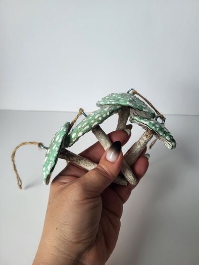 Handcrafted Cotton spoon mushroom