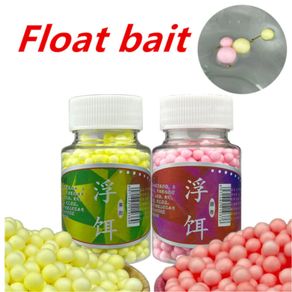 300pcs Foam Floats Ball Beads EPS Beans Carp Fishing Lure Boilies Sweet Smell Floating Bottom Hair Rig Popup Fishing Bait