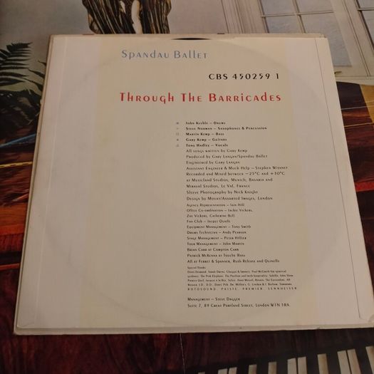 Spandau Ballet - through the barricades