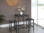 Bar Table with 2 Chairs for Kitchen