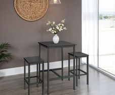Bar Table with 2 Chairs for Kitchen
