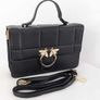 Black Quilted Top Handle Cross Body Bag - BRAND NEW Image 3