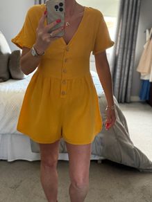 Yellow/Mustard Playsuit