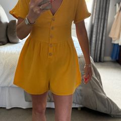 Yellow/Mustard Playsuit