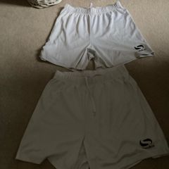 Two pairs of men's sondico shorts