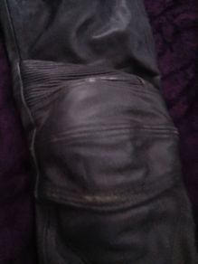 motor bike leathers bottoms