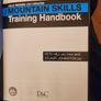 The Mountain Skills Training Handbook.  By Pete Hill & Stuart Johnston.  Hardback In Good Condition. Image 6