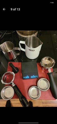 Rancilio Silvia V6 + DF83 Gen 2 grinder + accessories