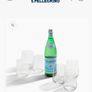 6 x S.Pellegrino stemless crystal glasses designed and produced by Bormioli Rocco Image 4