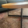 Stunning Meadows & Byrne oak circular coffee table. Image 3