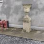 Stone Urn On Pedestal Image 2