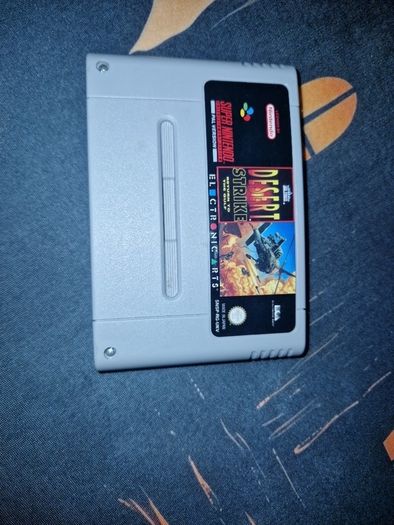 Desert Strike Return to Gulf Super Nintendo Snes Arcade Retro Games Original