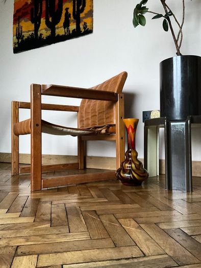 Vintage sling chair 1970s Ikea