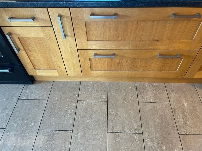 Solid oak kitchen doors and drawers