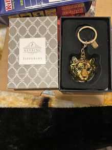 Tipperary Crystal Tiger Key ring